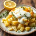 Aardappelgratin met citroentijm
