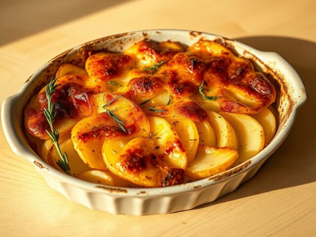 Aardappelgratin (Versie JA)