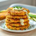 Aardappelkoekjes met knoflooksaus