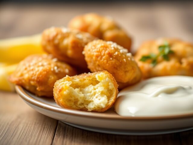 Aardappelkroketjes met Comté