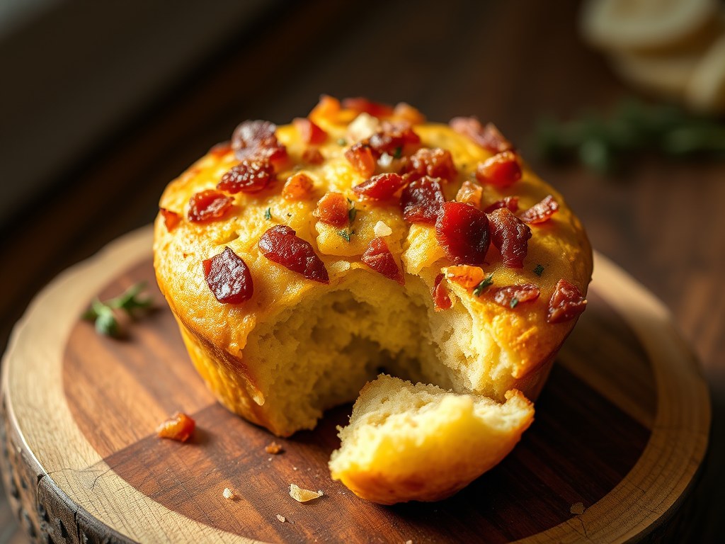 Aardappelmuffins, AI-gegenereerde illustratie