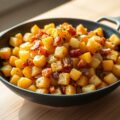 Aardappelontbijt in de wok