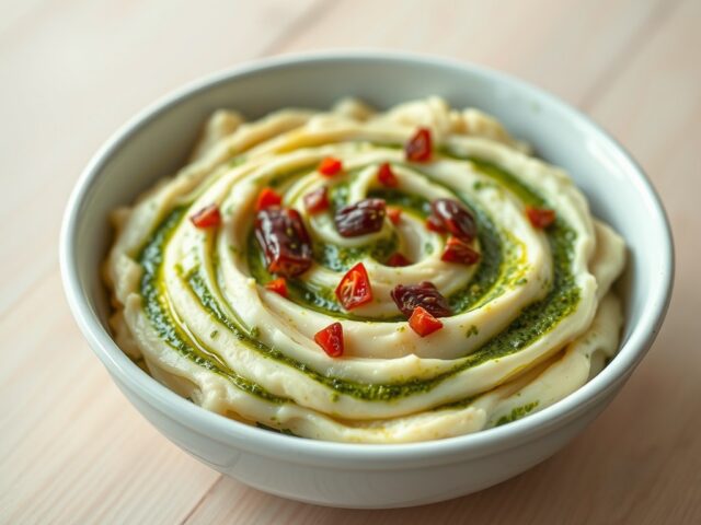Aardappelpuree met een Italiaans tintje
