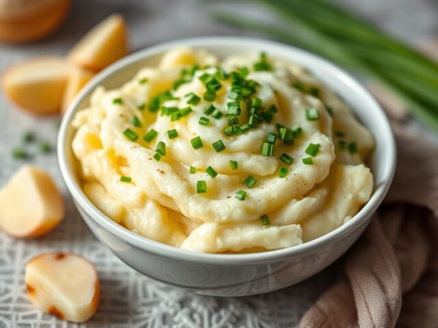 Aardappelpuree: simpel en lekker — AI-gegenereerde illustratie