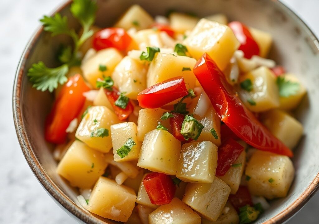 Aardappelsalade, AI-gegenereerde illustratie