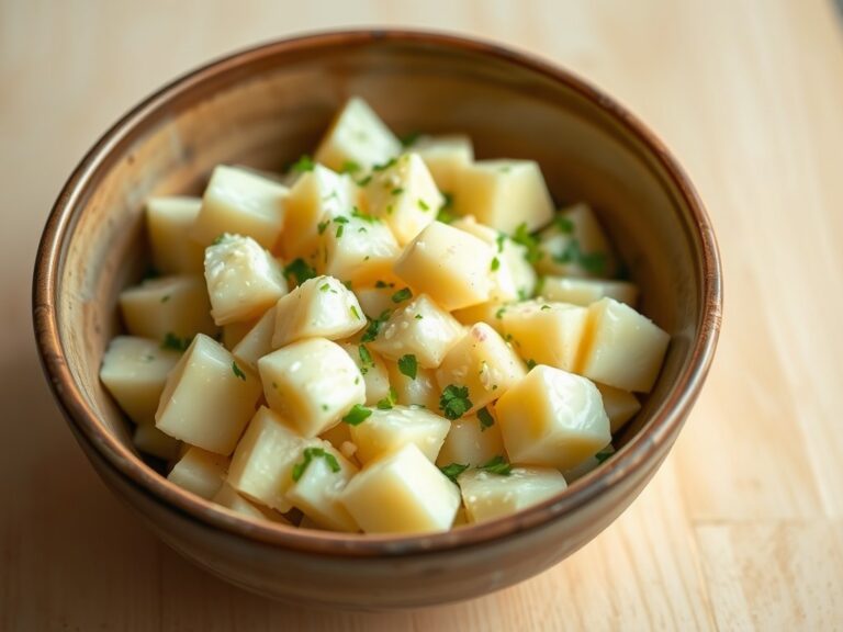 Aardappelsalade met ei-citroendressing
