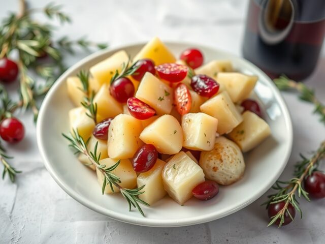 Aardappelsalade met wijn (Insalata di patate al vino)