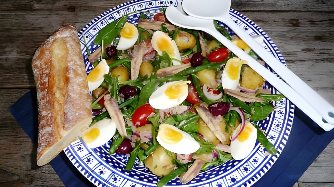 Aardappelsalade Niçoise