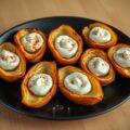 Aardappelschuitjes met cream cheese