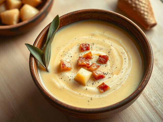 Aardappelsoep uit Rheinhessen