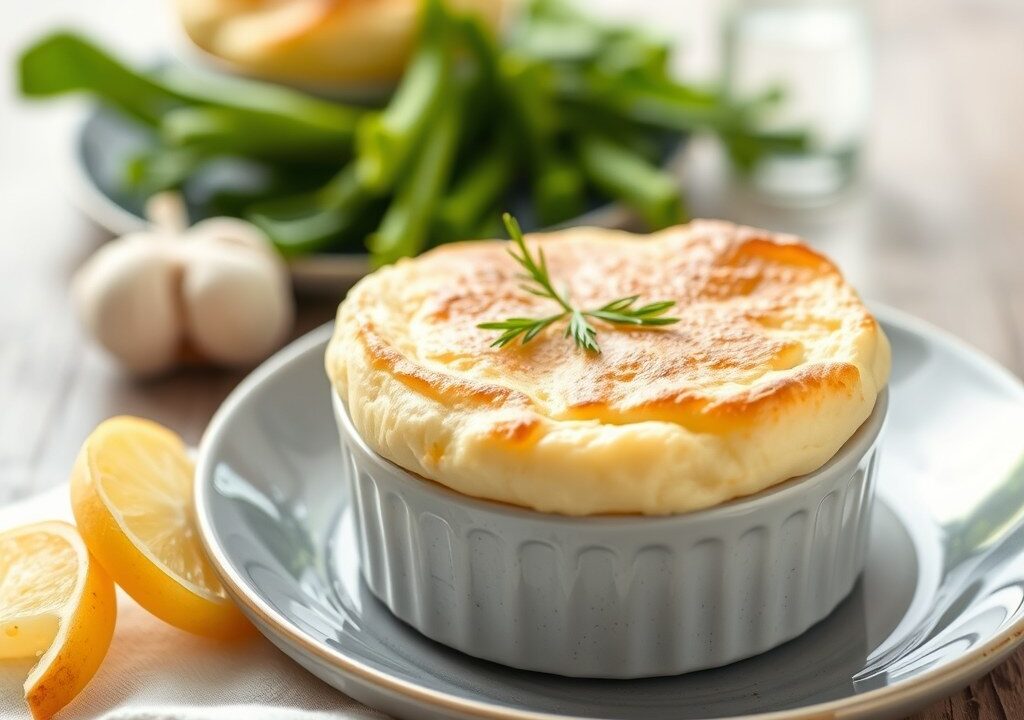 Aardappelsoufflé, AI-gegenereerde illustratie
