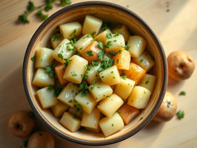 Aardappeltjes met peterselie