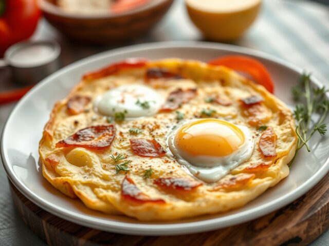 Aardappeltortilla met Boursin