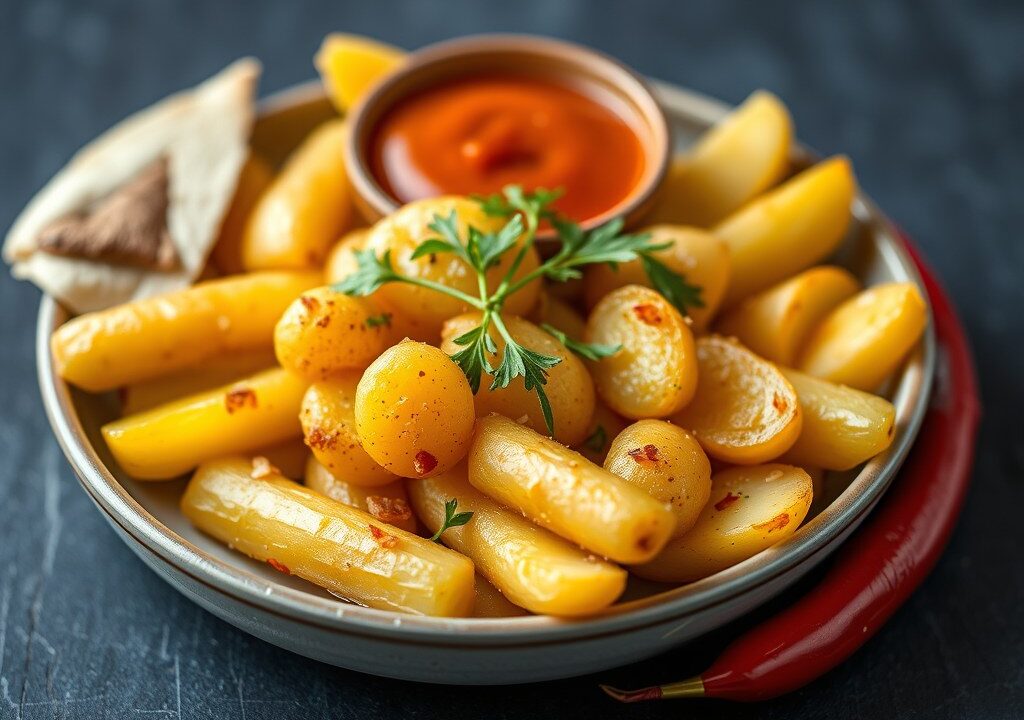 Aardappelwaaiers, AI-gegenereerde illustratie