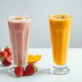 Aardbeien-mango smoothie