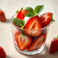 Aardbeien met Martini Fiero en mascarpone