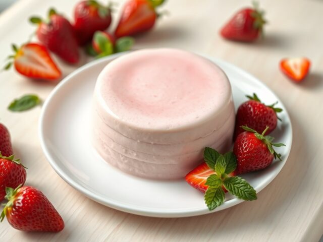 Aardbeienbavarois