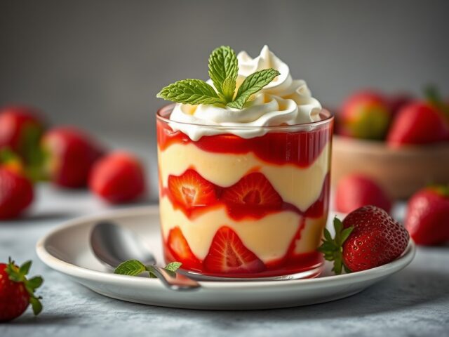 aardbeienparfait