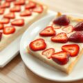 Aardbeienplaattaart