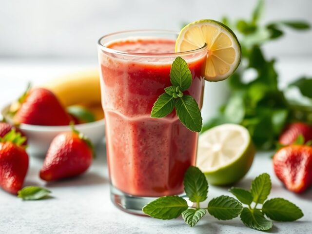 Aardbeiensmoothie