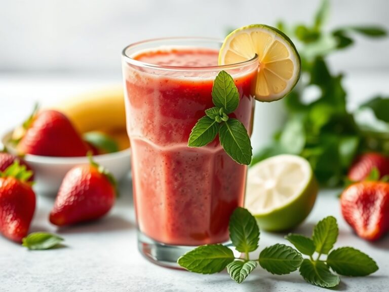 Aardbeiensmoothie