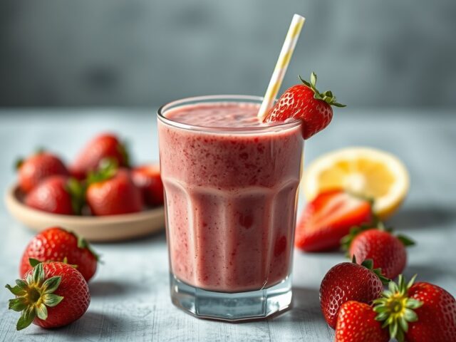aardbeiensmoothie