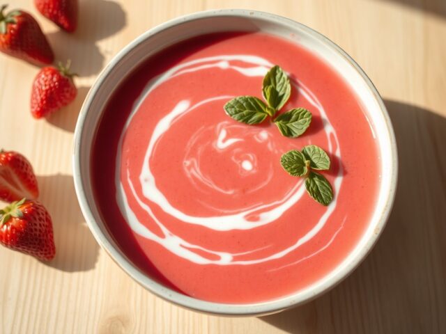 Aardbeiensoep