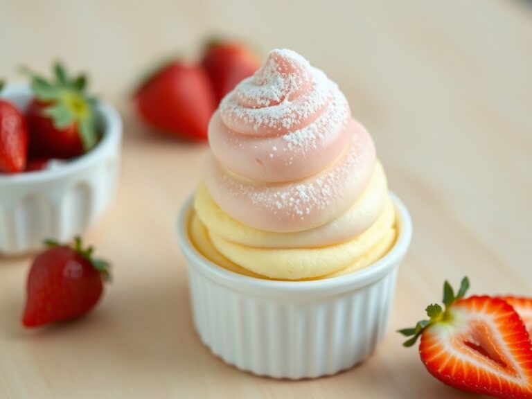 Aardbeiensoufflé