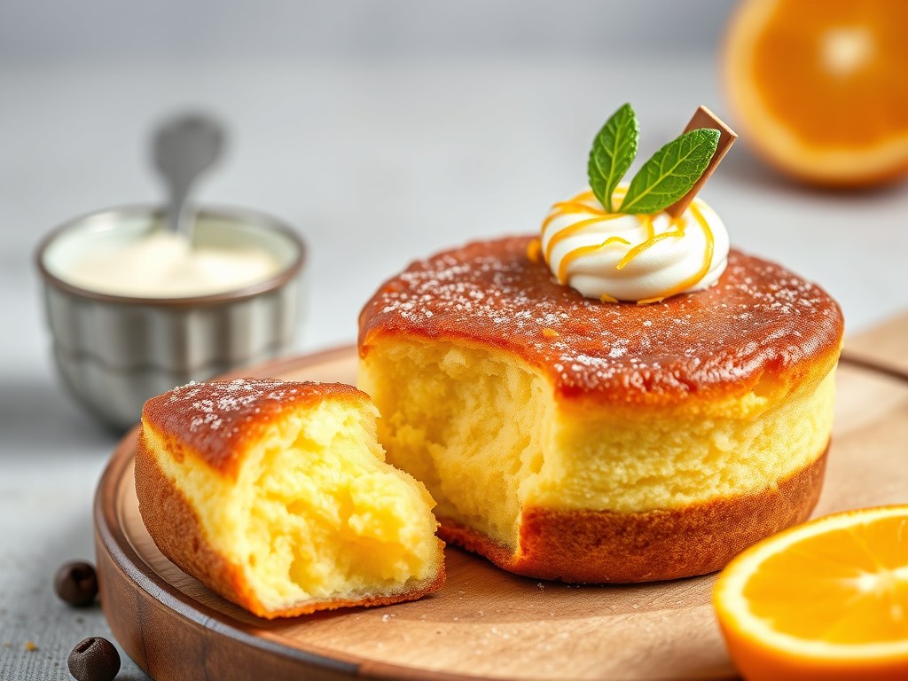 Aardbeiensoufflé, AI-gegenereerde illustratie