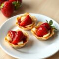 Aardbeientaartjes met gember