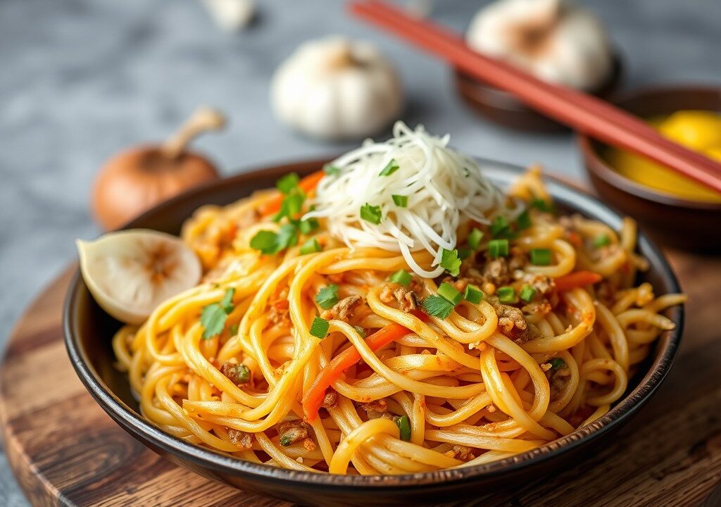 Ajam panggang (voor traditioneel indische rijsttafel), AI-gegenereerde illustratie