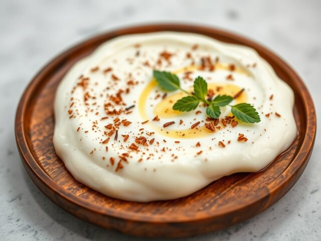 Ajo blanco — AI-gegenereerde illustratie