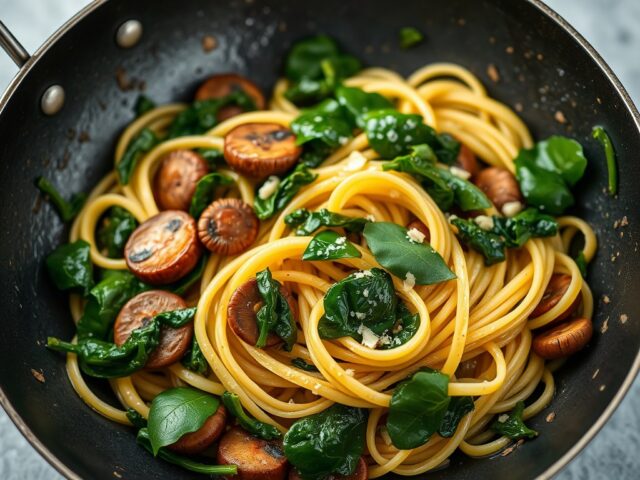 Akelig lekkere pasta