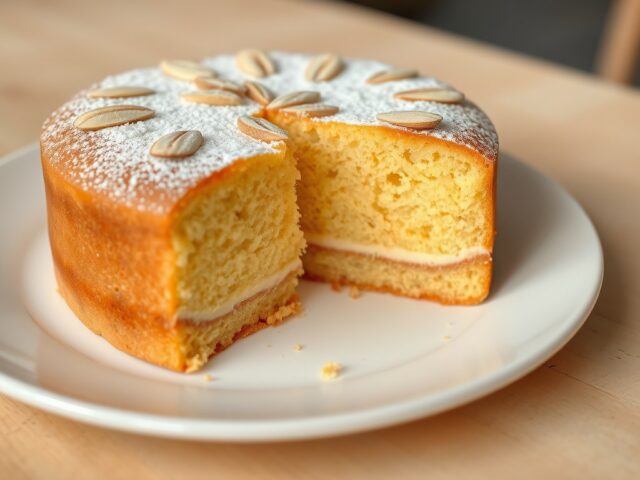 Amandel cake