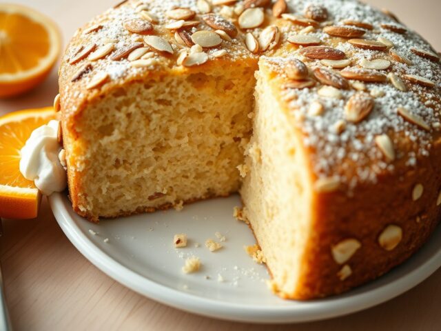 Amandel-yoghurtcake