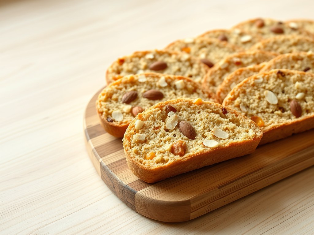 Amandelbiscotti’s, AI-gegenereerde illustratie