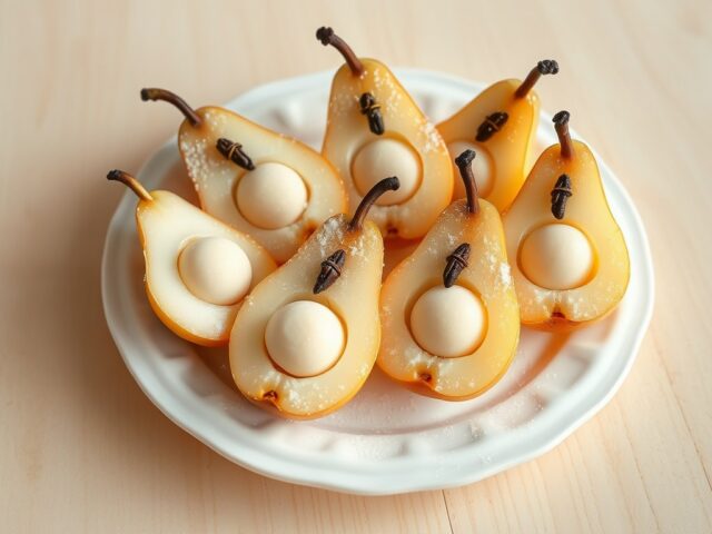 Amandelspijspeertjes