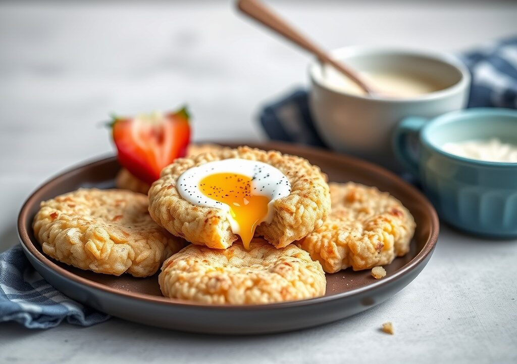 Amerikaanse rijstkoekjes, AI-gegenereerde illustratie