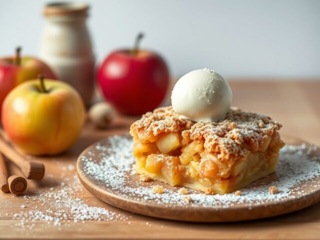 Ananas appel crumble