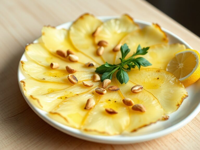 Ananas carpaccio