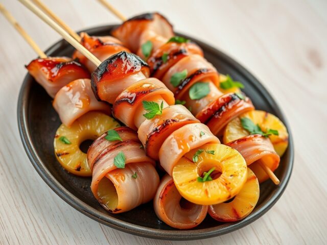 Ananas en ham
