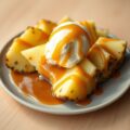 Ananas met dulche de leche