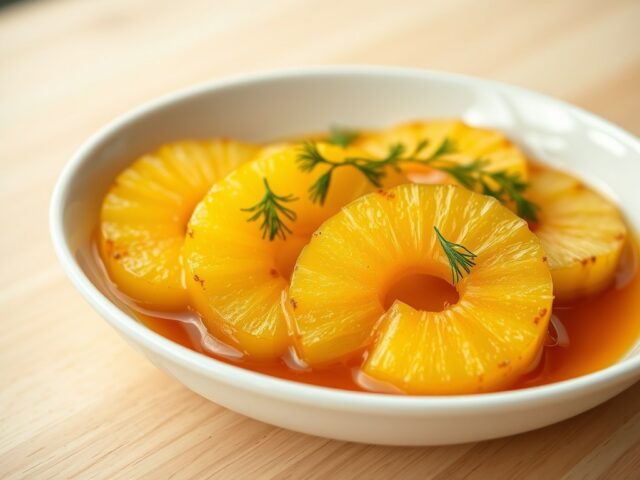 Ananas met pastis