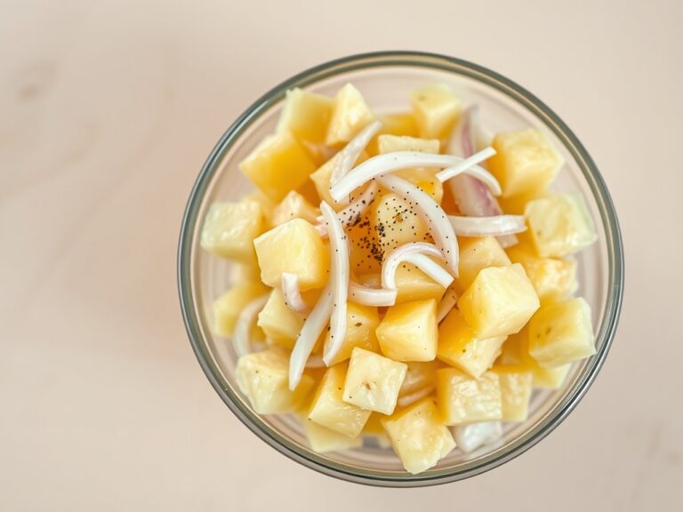 Ananas-ui salade