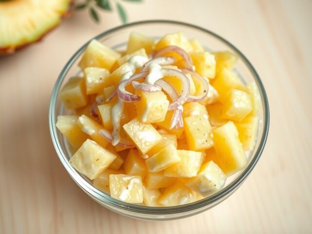 Ananas-ui salade