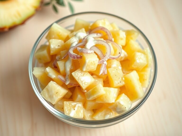 Ananas-ui salade