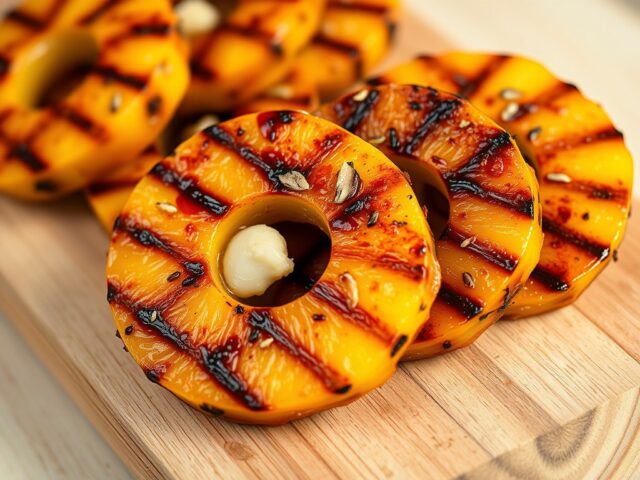 Ananas van de grill