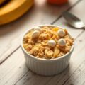 Ananascrumble met banaan