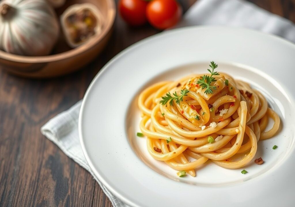 Andijvie op z’n Italiaans, AI-gegenereerde illustratie