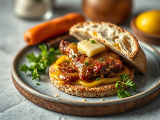 Andijviestamp met shoarma
